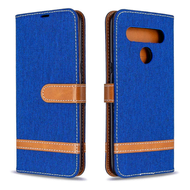 Denim Texture Horizontal Flip Leather Case with Holder & Card Slots & Wallet & Lanyard, For LG K61, For Nokia 1.3