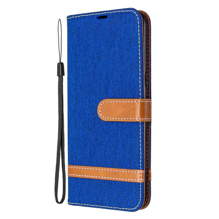 Denim Texture Horizontal Flip Leather Case with Holder & Card Slots & Wallet & Lanyard, For LG K61, For Nokia 1.3
