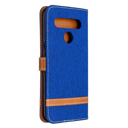 Denim Texture Horizontal Flip Leather Case with Holder & Card Slots & Wallet & Lanyard, For LG K61, For Nokia 1.3