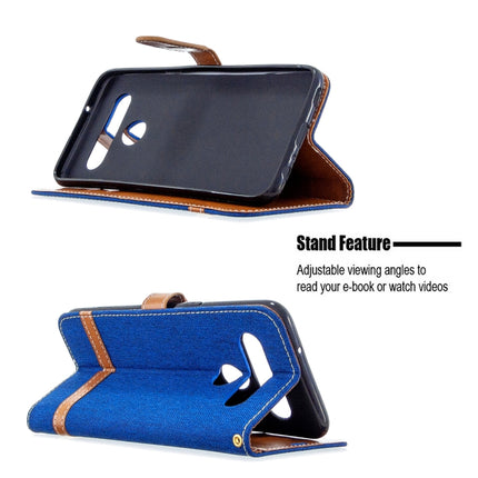 Denim Texture Horizontal Flip Leather Case with Holder & Card Slots & Wallet & Lanyard, For LG K61, For Nokia 1.3