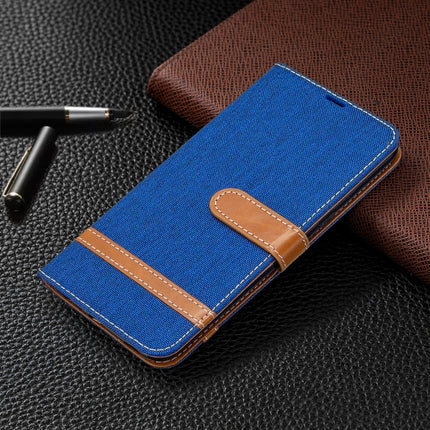 Denim Texture Horizontal Flip Leather Case with Holder & Card Slots & Wallet & Lanyard, For LG K61, For Nokia 1.3