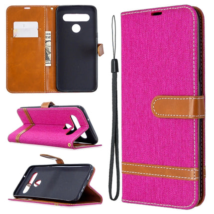 Denim Texture Horizontal Flip Leather Case with Holder & Card Slots & Wallet & Lanyard, For LG K61, For Nokia 1.3