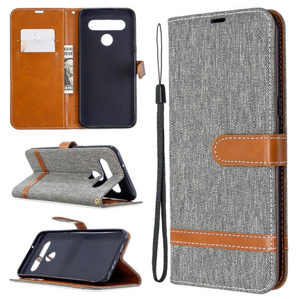 Denim Texture Horizontal Flip Leather Case with Holder & Card Slots & Wallet & Lanyard, For LG K61, For Nokia 1.3