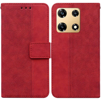 Geometric Embossed Leather Phone Case, For Infinix Note 30i, For Infinix Note 30 Pro, For Infinix Note 30, For Infinix Note 30 VIP
