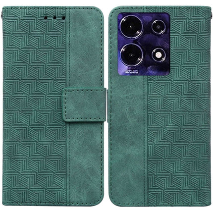Geometric Embossed Leather Phone Case, For Infinix Note 30i, For Infinix Note 30 Pro, For Infinix Note 30, For Infinix Note 30 VIP