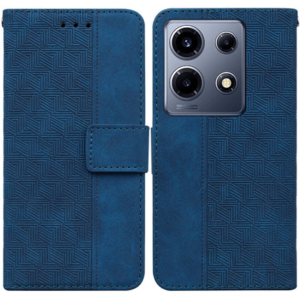 Geometric Embossed Leather Phone Case, For Infinix Note 30i, For Infinix Note 30 Pro, For Infinix Note 30, For Infinix Note 30 VIP