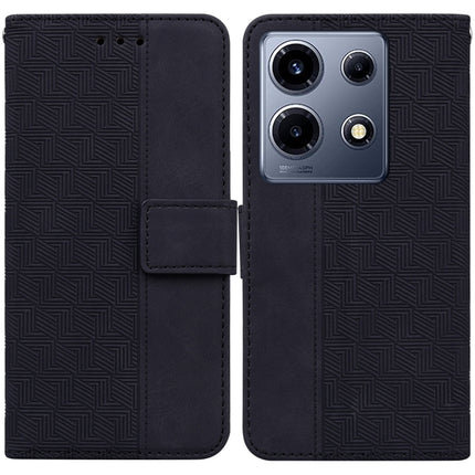 Geometric Embossed Leather Phone Case, For Infinix Note 30i, For Infinix Note 30 Pro, For Infinix Note 30, For Infinix Note 30 VIP