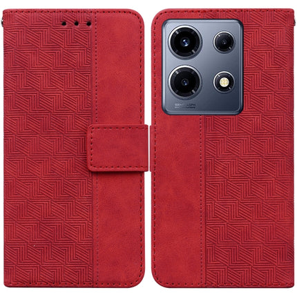 Geometric Embossed Leather Phone Case, For Infinix Note 30i, For Infinix Note 30 Pro, For Infinix Note 30, For Infinix Note 30 VIP