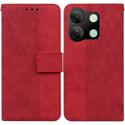 Geometric Embossed Leather Phone Case, For Infinix Note 40 4G, For Infinix Hot 40 / 40 Pro, For Infinix Smart 7 India / 7 Plus, For Infinix Smart 7 HD
