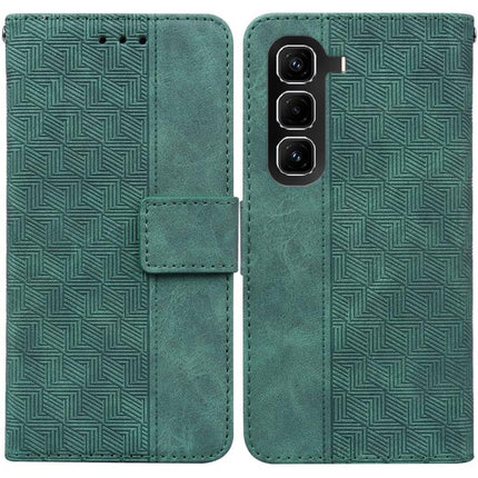 Geometric Embossed Leather Phone Case, For Infinix Note 50 Pro+, For Infinix Note 50 4G / Note 50 Pro 4G, For Infinix Hot 50 Pro 4G, For Infinix Hot 50i / Smart 9