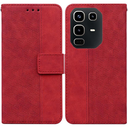 Geometric Embossed Leather Phone Case, For Infinix Note 50 Pro+, For Infinix Note 50 4G / Note 50 Pro 4G, For Infinix Hot 50 Pro 4G, For Infinix Hot 50i / Smart 9