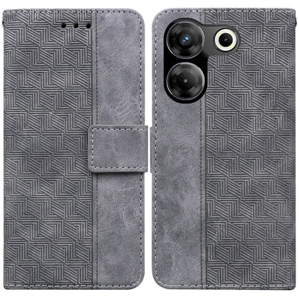Geometric Embossed Leather Phone Case, For Tecno Camon 20 Pro 5G, For Tecno Pova 5, For Tecno Spark 10 5G, For Tecno Spark 10 Pro