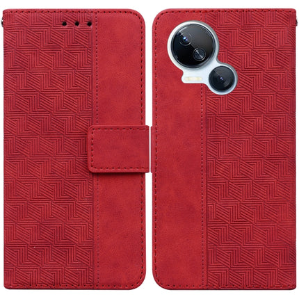 Geometric Embossed Leather Phone Case, For Tecno Camon 20 Pro 5G, For Tecno Pova 5, For Tecno Spark 10 5G, For Tecno Spark 10 Pro