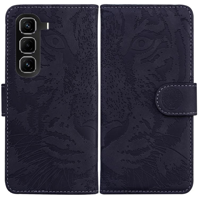 Tiger Embossing Pattern Flip Leather Phone Case, For Infinix Hot 50 Pro+ 4G, For Infinix Hot 50 4G, For Infinix Hot 50 5G, For Infinix Zero 40 4G / 5G