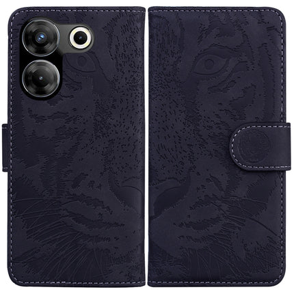 Tiger Embossing Pattern Flip Leather Phone Case, For Tecno Camon 20 Pro 5G, For Tecno Pova 5, For Tecno Spark 10 5G, For Tecno Spark 10 Pro