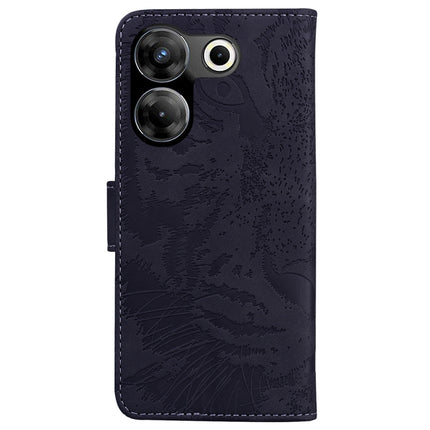 Tiger Embossing Pattern Flip Leather Phone Case, For Tecno Camon 20 Pro 5G, For Tecno Pova 5, For Tecno Spark 10 5G, For Tecno Spark 10 Pro