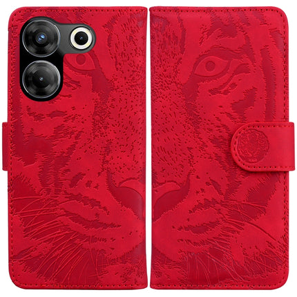 Tiger Embossing Pattern Flip Leather Phone Case, For Tecno Camon 20 Pro 5G, For Tecno Pova 5, For Tecno Spark 10 5G, For Tecno Spark 10 Pro