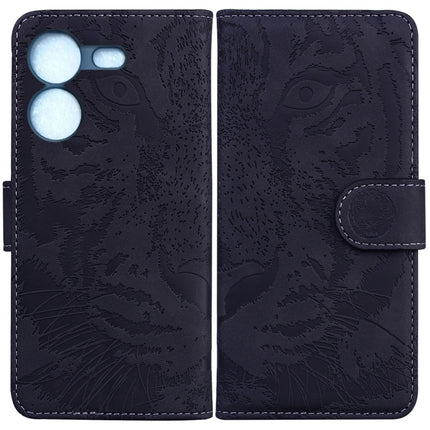 Tiger Embossing Pattern Flip Leather Phone Case, For Tecno Camon 20 Pro 5G, For Tecno Pova 5, For Tecno Spark 10 5G, For Tecno Spark 10 Pro