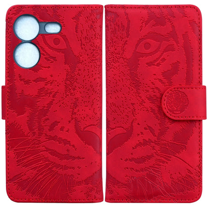 Tiger Embossing Pattern Flip Leather Phone Case, For Tecno Camon 20 Pro 5G, For Tecno Pova 5, For Tecno Spark 10 5G, For Tecno Spark 10 Pro