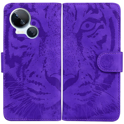 Tiger Embossing Pattern Flip Leather Phone Case, For Tecno Camon 20 Pro 5G, For Tecno Pova 5, For Tecno Spark 10 5G, For Tecno Spark 10 Pro