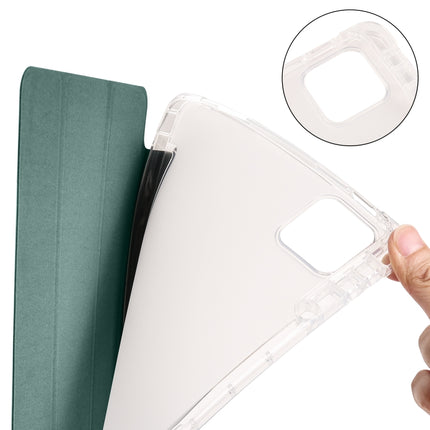 3-fold Clear TPU Smart Leather Tablet Case with Pen Slot, For Xiaomi Pad 6S Pro, For Xiaomi Pad 6 Max 14