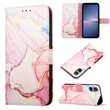 PT003 Marble Pattern Flip Leather Phone Case, For Sony Xperia 10 VI, For Sony Xperia 1 VI, For Sony Xperia 5 VI, For Sony Xperia 5 V