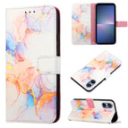 For Sony Xperia 5 V / Galaxy Marble White LS004