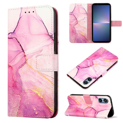 PT003 Marble Pattern Flip Leather Phone Case, For Sony Xperia 10 VI, For Sony Xperia 1 VI, For Sony Xperia 5 VI, For Sony Xperia 5 V