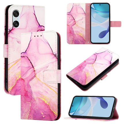 PT003 Marble Pattern Flip Leather Phone Case, For Sony Xperia 10 VI, For Sony Xperia 1 VI, For Sony Xperia 5 VI, For Sony Xperia 5 V