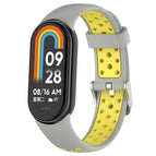 For Xiaomi Mi Band 8 / Grey Yellow