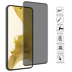 3D Curved Edge Privacy Tempered Glass Film, without Fingerprint Unlocking