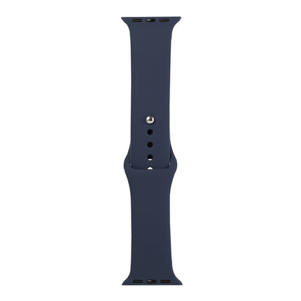 Silicone Watch Replacement Strap, Short Section (female), For Apple Watch Series 8&7 41mm / SE 2&6&SE&5&4 40mm / 3&2&1 38mm