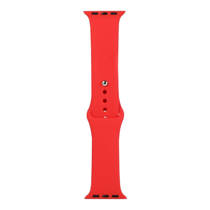 Silicone Watch Replacement Strap, Short Section (female), For Apple Watch Series 8&7 41mm / SE 2&6&SE&5&4 40mm / 3&2&1 38mm