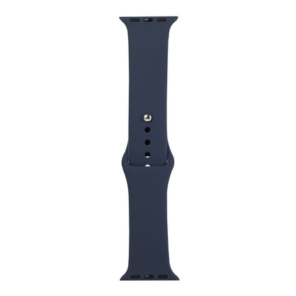 Silicone Watch Replacement Strap, Short Section (female), For Apple Watch Ultra 49mm / Series 8&7 45mm / SE 2&6&SE&5&4 44mm / 3&2&1 42mm