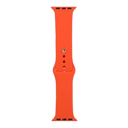 Silicone Watch Replacement Strap, Short Section (female), For Apple Watch Ultra 49mm / Series 8&7 45mm / SE 2&6&SE&5&4 44mm / 3&2&1 42mm