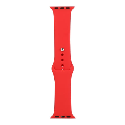 Silicone Watch Replacement Strap, Short Section (female), For Apple Watch Ultra 49mm / Series 8&7 45mm / SE 2&6&SE&5&4 44mm / 3&2&1 42mm