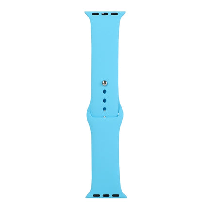 Silicone Watch Replacement Strap, Short Section (female), For Apple Watch Ultra 49mm / Series 8&7 45mm / SE 2&6&SE&5&4 44mm / 3&2&1 42mm