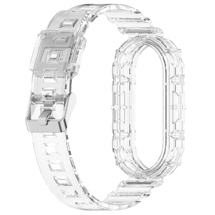 Integrated Transparent Silicone Watch Band