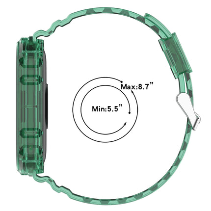 Integrated Transparent Silicone Watch Band
