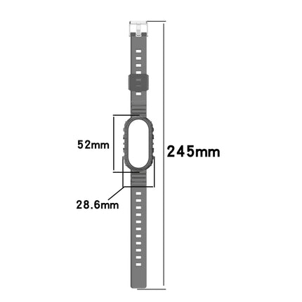 Integrated Transparent Silicone Watch Band