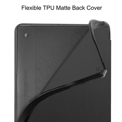 Solid Color Deformation TPU Leather Smart Tablet Case
