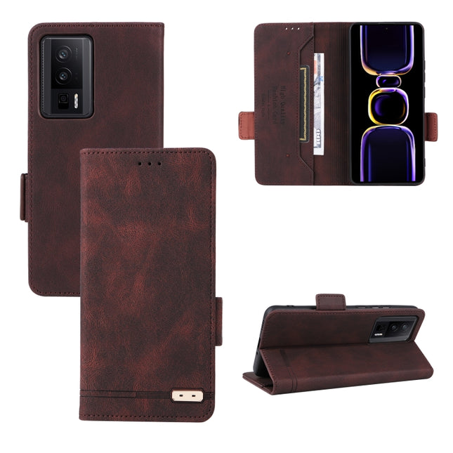 Magnetic Clasp Leather Phone Case, For Xiaomi Poco F5 Pro / Redmi K60, For Xiaomi Redmi Note 12S 4G, For Xiaomi Redmi Note 12 4G