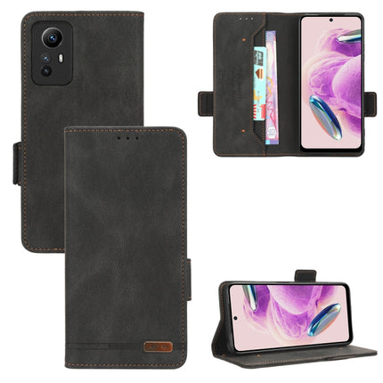 Magnetic Clasp Leather Phone Case, For Xiaomi Poco F5 Pro / Redmi K60, For Xiaomi Redmi Note 12S 4G, For Xiaomi Redmi Note 12 4G