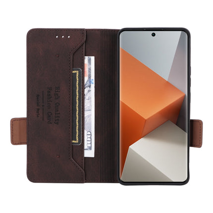 Magnetic Clasp Leather Phone Case, For Xiaomi Redmi Note 13 Pro+ 5G, For Xiaomi Redmi Note 13 Pro 5G, For Xiaomi Redmi 12 4G Foreign / 5G, For Xiaomi Redmi 12 4G