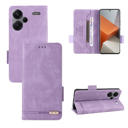 Magnetic Clasp Leather Phone Case, For Xiaomi Redmi Note 13 Pro+ 5G, For Xiaomi Redmi Note 13 Pro 5G, For Xiaomi Redmi 12 4G Foreign / 5G, For Xiaomi Redmi 12 4G