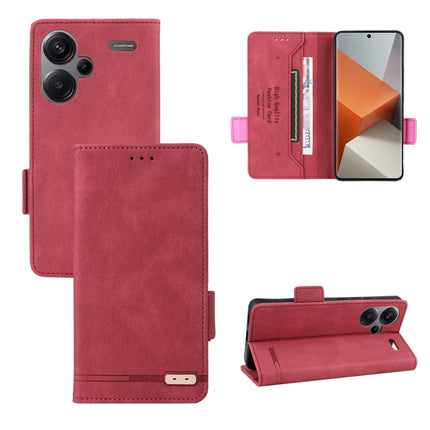 Magnetic Clasp Leather Phone Case, For Xiaomi Redmi Note 13 Pro+ 5G, For Xiaomi Redmi Note 13 Pro 5G, For Xiaomi Redmi 12 4G Foreign / 5G, For Xiaomi Redmi 12 4G