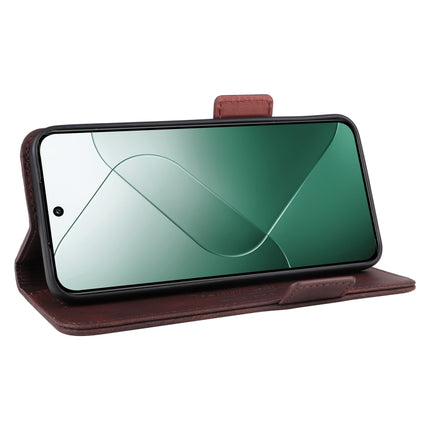 Magnetic Clasp Leather Phone Case, For Xiaomi 14, For Xiaomi Redmi Note 13 5G, For Xiaomi Redmi Note 13 4G, For Xiaomi Redmi 13C