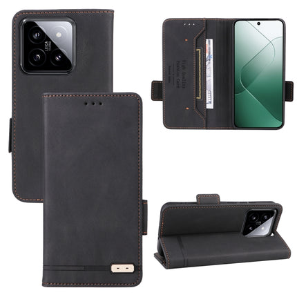 Magnetic Clasp Leather Phone Case, For Xiaomi 14, For Xiaomi Redmi Note 13 5G, For Xiaomi Redmi Note 13 4G, For Xiaomi Redmi 13C