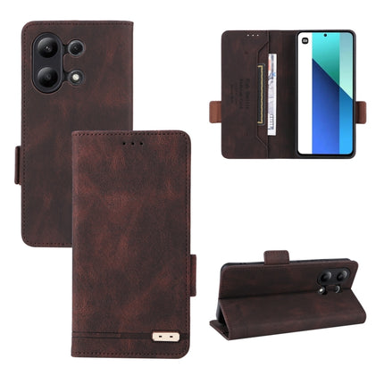 Magnetic Clasp Leather Phone Case, For Xiaomi 14, For Xiaomi Redmi Note 13 5G, For Xiaomi Redmi Note 13 4G, For Xiaomi Redmi 13C