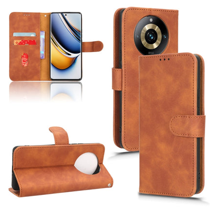 Skin Feel Magnetic Flip Leather Phone Case, For Realme 11 5G / 11X 5G, For Realme C53 4G, For Realme 11, For Realme 11 Pro / 11 Pro+